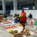 Banyak Pedagang Melantai, Meja Kosong di Pasar Sanggeng