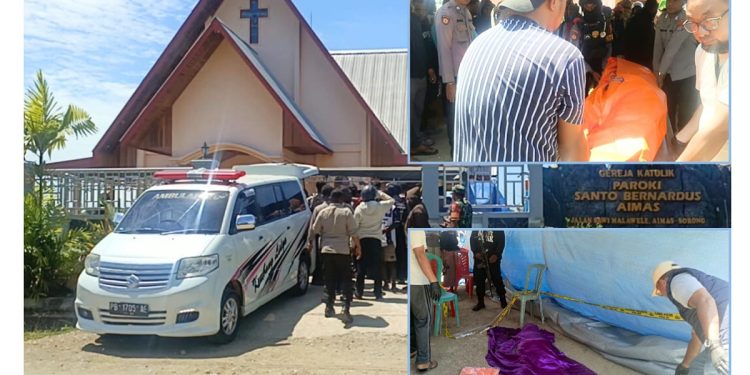 Cristina Ewit Syufi Ditikam Mantan Suaminya Saat Hendak Masuk Gereja