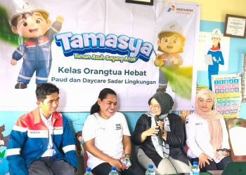 Pertamina Patra Niaga dan BKKBN Maluku Gelar Kelas Parenting Tamasya Darling untuk Kuatkan Ketahanan Keluarga