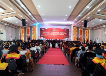 419 Wisudawan Jadi Lulusan Akreditas Unggul Pertama Unimuda Sorong