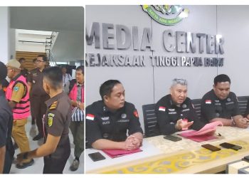 Kejati Papua Barat Tahan Dua Tersangka Dugaan Tipikor Proyek Dermaga Apung  Marampa