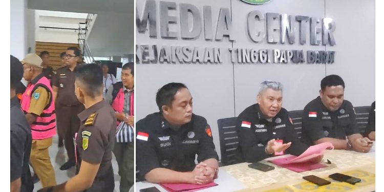Kejati Papua Barat Tahan Dua Tersangka Dugaan Tipikor Proyek Dermaga Apung  Marampa