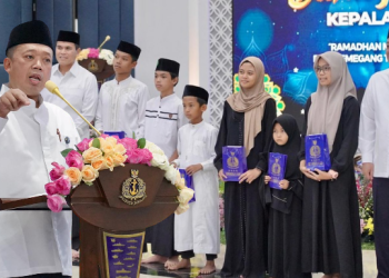 Berikan Tausiah di Buka Bersama KASAL, Menteri Nusron: Negara Besar Mampu Ciptakan Rasa Aman