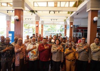 Wakapolda Papua Barat Pertemuan Bersama Rektor Perguruan Tinggi di Manokwari