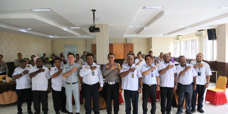 ‎Ditlantas Polda Papua Barat Gelar Forum Lalu Lintas, Tekankan Kolaborasi Keselamatan Berkendara‎‎