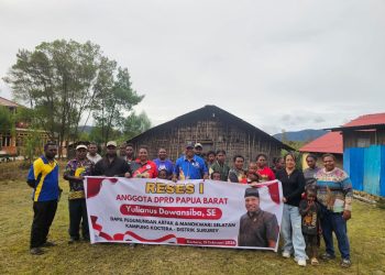 Reses di Distrik Susurey, Yulianus Dowansiba Serap Aspirasi Infrastruktur dan SDM