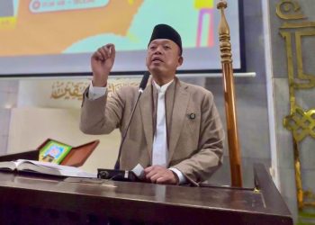 Kajian Tarawih di Masjid UI, Menteri Nusron Bicara Sanad Keilmuan dan Etika Kepemimpinan