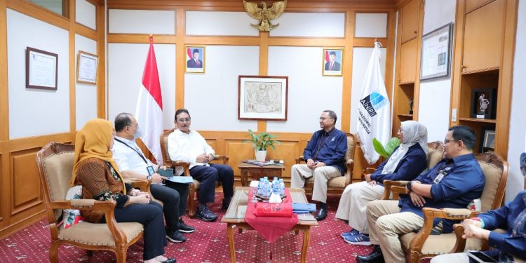 Koordinasi Sekjen ATR/BPN Bersama Kepala ANRI: Perkuat Tata Kelola Arsip Pertanahan di Era Digital