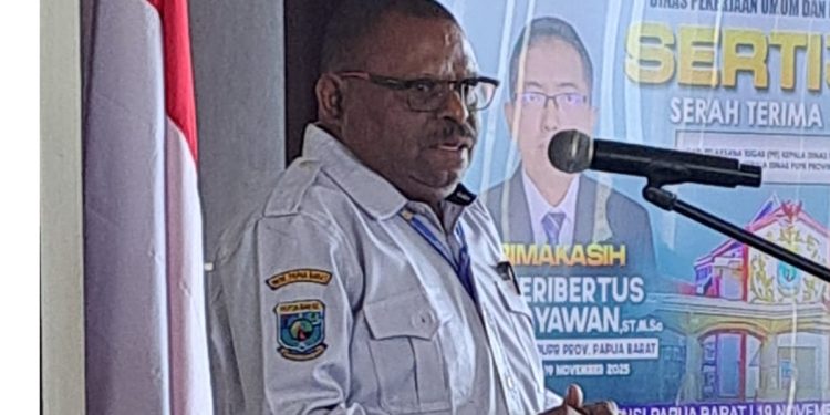 Kepala Dinas PUPR Papua Barat, Dorus Orocomna Tutup Usia