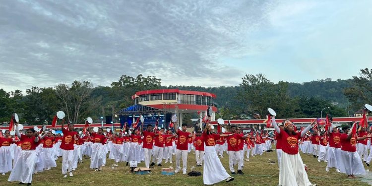 Pawai Tamborin Kolosal dan KKR Meriahkan HUT PI ke-171