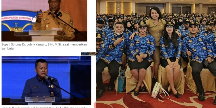 654 ASN Baru Dilantik di Sorong, Negara Bayar Mahal, Rakyat Bukti