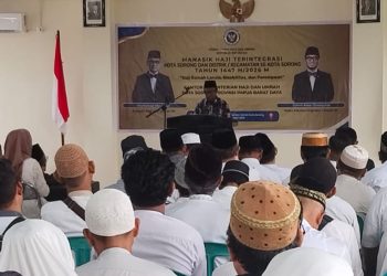 220 CJH Asal Kota Sorong Ikuti Manasik Haji