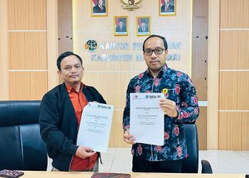 Kantor Pertanahan Manokwari Gandeng Tabura Pos: Sinergi Informasi Publik Pertanahan