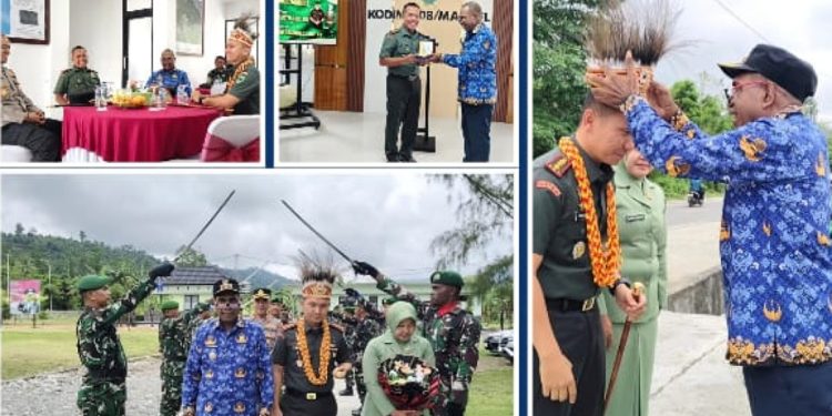 Pemda Mansel Sambut Letkol CZI Sunandar Sudarmono Sebagai Dandim 1808