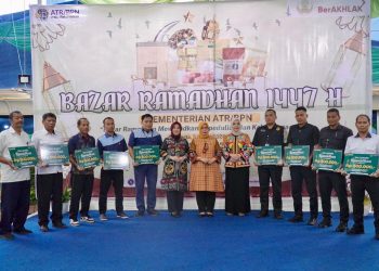 Bentuk Kepedulian terhadap Sesama, Kementerian ATR/BPN Gelar Bazar Ramadan 1447 H