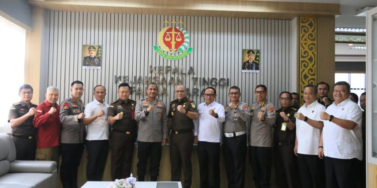 Silaturahmi Kapolda dan Kajati Papua Barat, Perkuat Sinergitas Penegakan Hukum