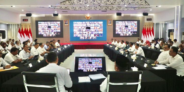 Gelar Rapim, Menteri ATR Minta Jajaran Matangkan Penyelarasan Data Jelang Penetapan LSD di 12 Provinsi