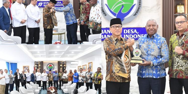 Gubernur PB Temui Menteri Desa, Dorong Percepatan Pembangunan Kampung dan Daerah Tertinggal