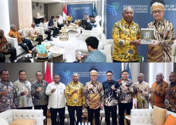 Gubernur Papua Barat Temui Menteri Perdagangan, Bahas Penguatan Sektor Perdagangan dan Ajukan Sejumlah Program Strategis