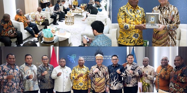 Gubernur Papua Barat Temui Menteri Perdagangan, Bahas Penguatan Sektor Perdagangan dan Ajukan Sejumlah Program Strategis