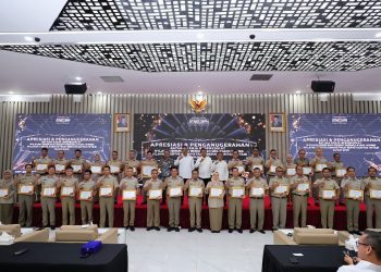 Buktikan Komitmen dalam Memperbaiki Layanan, Satker Kementerian ATR/BPN Meraih 1 Predikat WBBM dan 31 Predikat WTAB