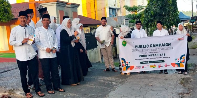 Public Champaign Jajaran PA Manokwari, Tegaskan Komitmen Bangun Zona Integritas Menuju WBK