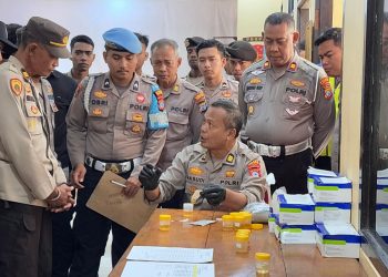 Tes Urin, Seluruh Personel Polres Tambrauw Dipastikan Bebas Narkoba