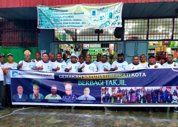Gerakan Satu Hati Berkati Kota, Bamagnas Bersama Anggota DPR dan DPD RI Bagi 1.000 Takjil