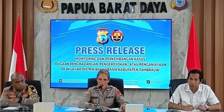 Polda PBD Kirim 60 Personel Brimob Pertebal Keamanan Pasca Insiden Penyerangan Warga Sipil di Tambrauw