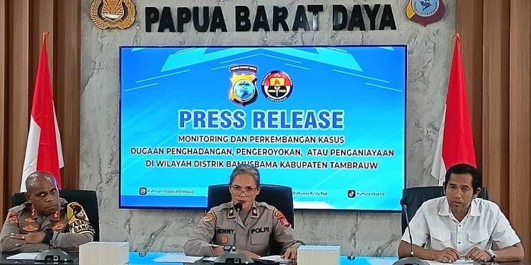 Polda PBD Tegaskan Tidak Ada Pengungsian Warga Pasca Insiden di Tambrauw