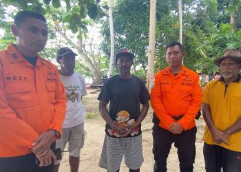 Ops SAR Berhasil Temukan Seorang Nelayan yang Mengalami Mati Mesin Dalam Keadaan Selamat