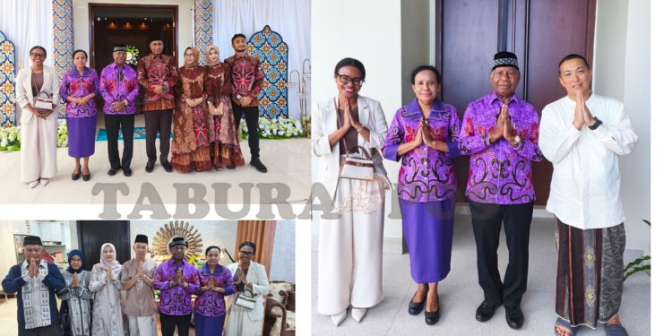 Gubernur Dominggus Hadiri Open House, Pererat Silaturahmi Hari Raya Idul Fitri 1447 H