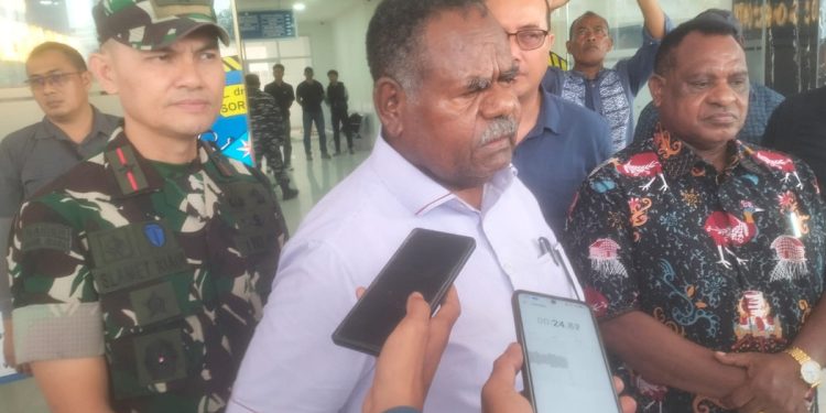 Gubernur PBD Sampaikan Ungkapan Bela Sungkawa Atas Gugurnya Dua Prajurit Marinir di Maybrat