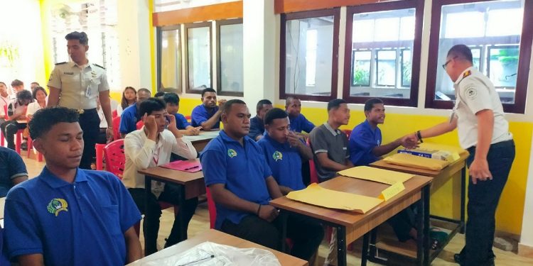 PKBM Penabur Adakan Ujian Paket di Lapas Kelas II B Manokwari