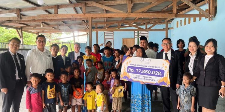 Berkah Ramadan Berlanjut, Aston Niu Manokwari Salurkan Bantuan ke Dua Panti Asuhan