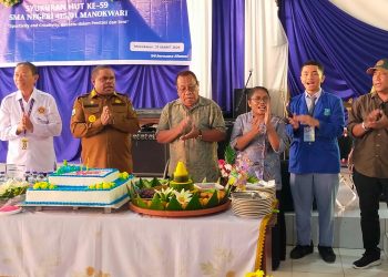 SMAN 1 Manokwari Peringati Hari Jadi Ke-59, Raih Peringkat 55 Terbaik Se-Nasional
