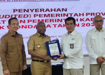Serahkan LKPD 2025 Tepat Waktu, Mandacan Harap Pemprov Papua Barat Kembali Raih Opini WTP