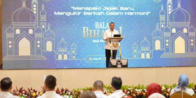 Hadiri Halalbihalal MAPPI, Wamen Ossy Ingatkan Pentingnya Nilai Integritas dalam Profesi Penilai