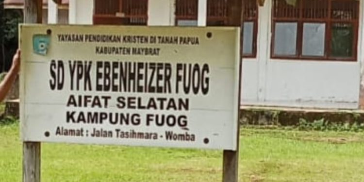 Hampir Satu Tahun , Aktivitas Belajar Mengajar di SD YPK Ebenezer Foug Terhenti