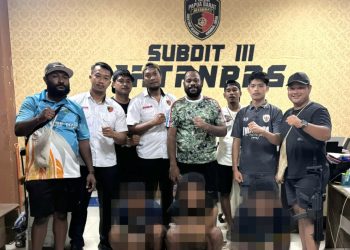 Tiga Remaja Diamankan Tim Resmob Jatanras Polda Pabar Terkait Pencurian Toko Distro di Manokwari
