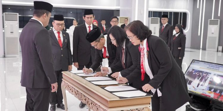 Menteri ATR Lantik 84 Pejabat Administrator, Bentuk Reformasi SDM dan Rotasi Jabatan