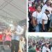 Ribuan Jemaat Padati Ibadah Paskah Oikumenis, Gubernur Elisa Kambu Janjikan Hadiah Lebih Banyak