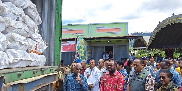 Kolaborasi Pemprov Papua Barat dan Pemkab Mansel Kirim Perdana 1,7 Ton Kulit Masohi ke Surabaya