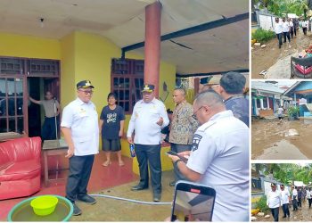 Pemkab Manokwari dan BWS Tinjau Lokasi Banjir di Wosi
