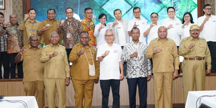 Realisasikan Janji Presiden, Gubernur Se- Tanah Papua Dorong Penambahan Dana Otsus dan DTI