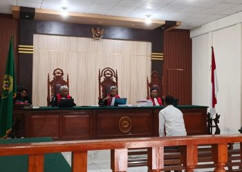 Pengelola Pegadaian UPC Kaimana Dihukum Lima Tahun Penjara – Bayar UP Rp1,2 Miliar