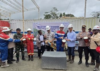 Upacara Adat Iringi Pengeboran Sumur SLW-F2X dan SLW-F3X di Salawati Kabupaten Sorong