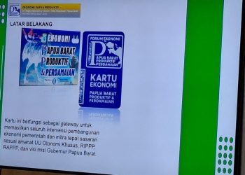 Kartu Papua Barat Produktif, Terobosan Baru Ukur Capaian Ekonomi Lokal