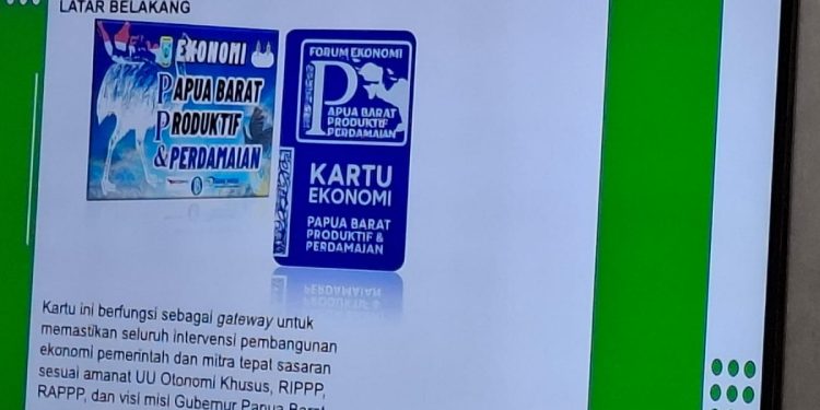 Kartu Papua Barat Produktif, Terobosan Baru Ukur Capaian Ekonomi Lokal