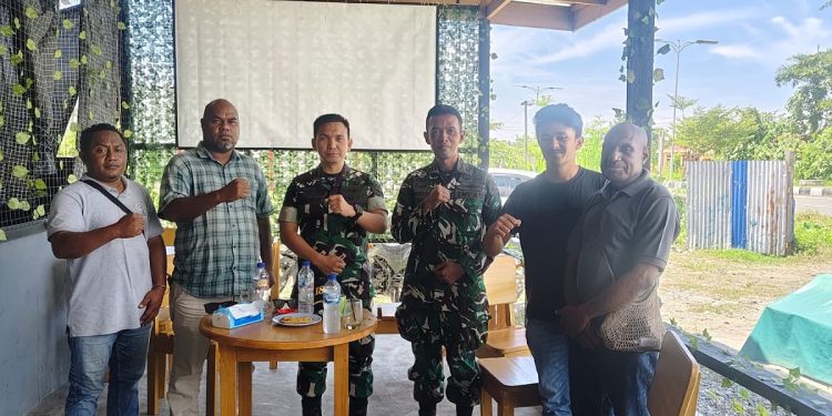 Wujud Sinergitas, Dandim 1808/Mansel Silahturahmi dengan IJMS